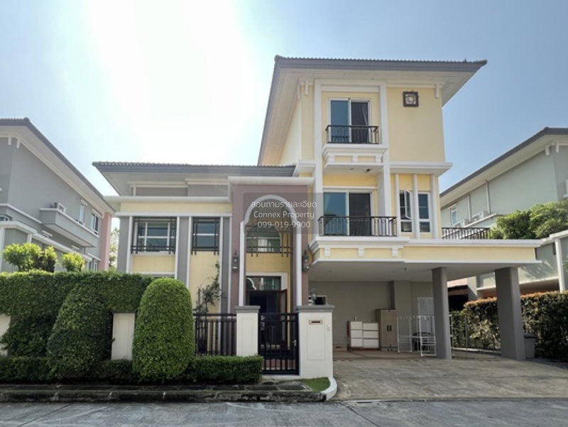 ขายบ้านเดี่ยว : ขายบ้านเดี่ยวหรู 3 ชั้น แกรนด์ บางกอก บูเลอวาร์ด รัชดา-รามอินทรา 2 เนื้อที่ 95 ตร.ว. 5 ห้องนอน สภาพดี ตกแต่งสวย พร้อมอยู่ ใกล้รถไฟฟ้าสีชมพู–ทางด่วน CX-136228 ✅ ทักไลน์ @connexproperty ตอบทันที ทีมงานมืออาชีพ ✅