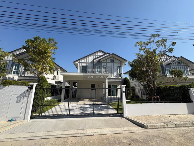 บ้านเดี่ยวให้เช่า : เช่าบ้าน  วิลลาจจิโอ 3 ศรีนครินทร์ - บางนา บางแก้ว บางพลี สมุทรปราการ CX-142060 ✅ ทักไลน์ @connexproperty ตอบทันที ทีมงานมืออาชีพ ✅