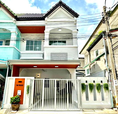 Townhouses for sale Makro Bangbuathong : For Sale Townhouse/Townhome  , Buathongthani , corner unit , newly renovated , Bang Bua Thong , Bang Bua Thong , Nonthaburi , CX-126707 ✅ Live chat with us ADD LINE @connexproperty ✅