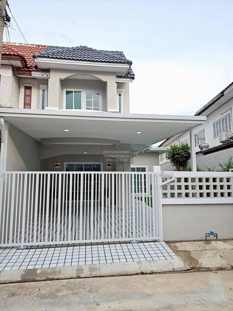 ขายบ้านเดี่ยว : ขายบ้าน  บ้านกานต์มณี หน้ากว้าง รีโนเวทใหม่ บางบัวทอง บางบัวทอง นนทบุรี CX-130249 ✅ ทักไลน์ @connexproperty ตอบทันที ทีมงานมืออาชีพ ✅
