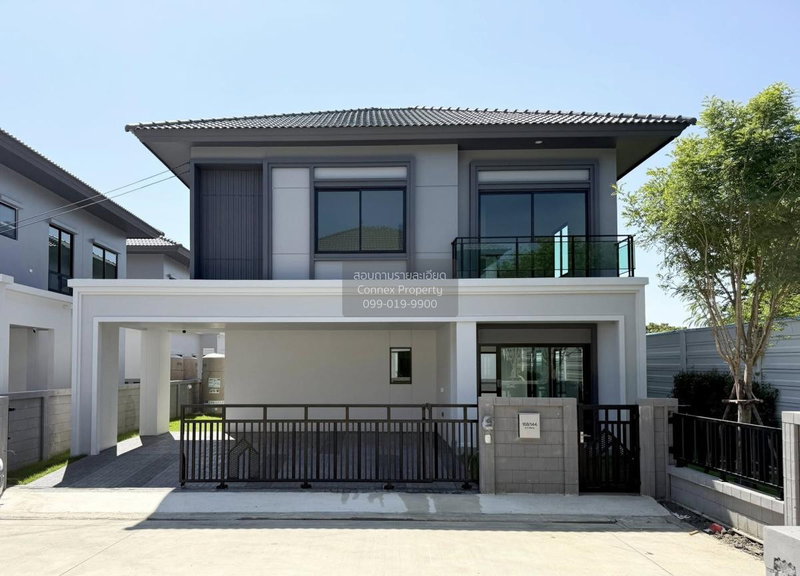 ขายบ้านเดี่ยว : ขายบ้าน  บริทาเนีย บางนา - ศรีวารี ศีรษะจรเข้ใหญ่ บางเสาธง สมุทรปราการ CX-135565 ✅ ทักไลน์ @connexproperty ตอบทันที ทีมงานมืออาชีพ ✅