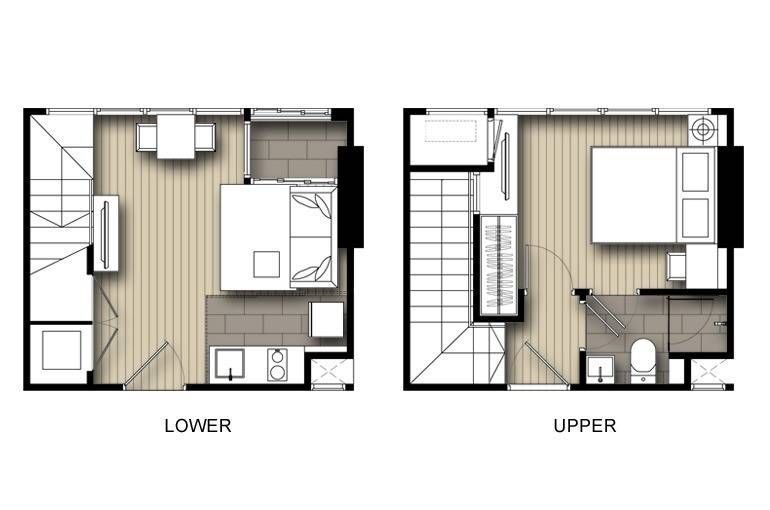 รูป คอนโด 1-ห้องนอน ที่ ไอดีโอ โมบิ สุขุมวิท 81 ใกล้ BTS อ่อนนุช (ID 329054) - รูปที่ 5/20