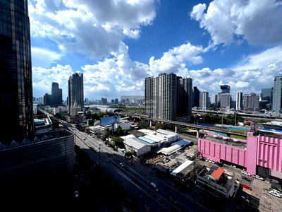 Condos for sale : 🔥🔥🔥 For Sale Condo , Ideo Mobi Asoke , nice view , high floor , corner unit , newly renovated , MRT-Phetchaburi , Bang Kapi , Huai Khwang , Bangkok , CX-133677 ✅ Live chat with us ADD LINE @connexproperty ✅ 🔥🔥🔥