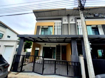 ขายทาวน์โฮม : ขายทาวน์เฮ้าส์/ทาวน์โฮม  เดอะทรัสต์ ราชพฤกษ์-รัตนาธิเบศร์ ห้องมุม หน้ากว้าง บางรักใหญ่ บางบัวทอง นนทบุรี CX-135000 ✅ ทักไลน์ @connexproperty ตอบทันที ทีมงานมืออาชีพ ✅