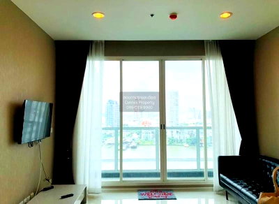 Condos for rent : FOR RENT condo , Menam Residences , BTS-Saphan Taksin , Wat Phraya Krai , Bang Kho Laem , Bangkok , CX-28535 ✅ Live chat with us ADD LINE @connexproperty ✅
