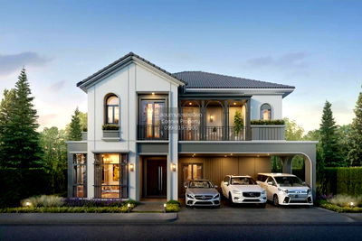 Houses for sale Lat Krabang : For Sale House , CHERENE Krungthepkreetha - Romklao , Khlong Sam Prawet , Lat Krabang , Bangkok , CX-130876 ✅ Live chat with us ADD LINE @connexproperty ✅