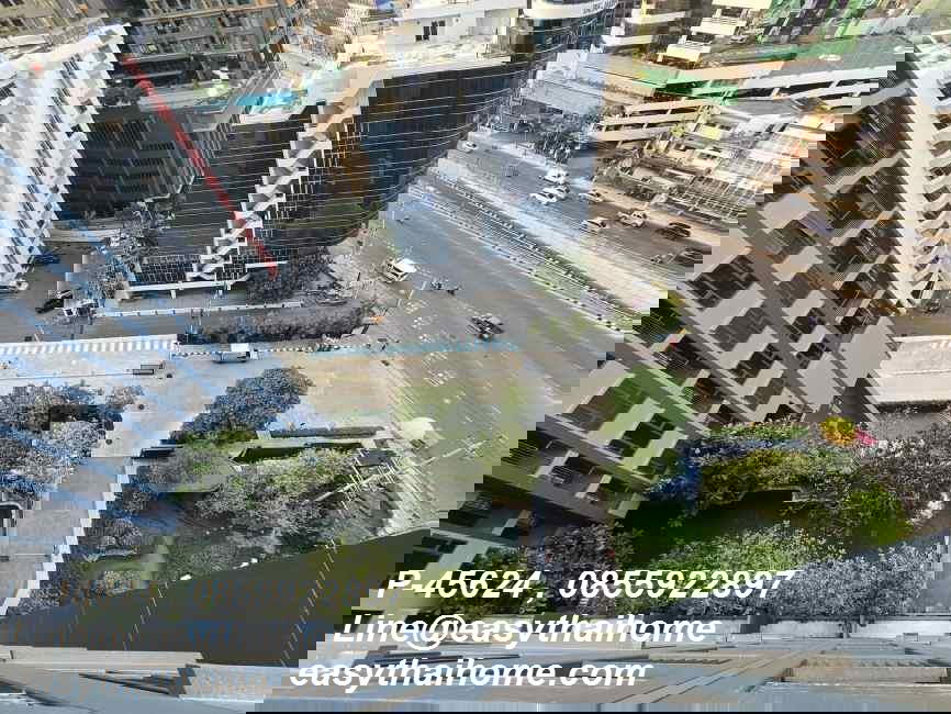 รูป P-45624 ห้องสตูดิโอวิวสระว่ายน้ำ แอสปาย วิภา-วิคตอรี่ ใกล้ MRT [16,000] | Line Id @easythaihome | 085-592-2897 - รูปที่ 6/10