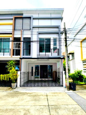 Townhouses for sale วิทยาลัยบริหารธุรกิจและการท่องเที่ยวกรุงเทพ : For Sale Townhouse/Townhome  , RK PARK Ramintra-Safari , corner unit , newly renovated , Bang Chan , Khlong Sam Wa , Bangkok , CX-130898 ✅ Live chat with us ADD LINE @connexproperty ✅