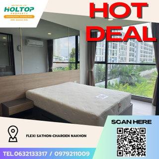 รูปภาพ #Z4594💥 140269 🔥 Condo for Rent: FLEXI Sathon-Charoen Nakhon