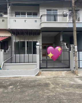 For Sale Townhouse/Townhome , Baan Fueangfah Happyland , MRT-Bangkapi , Khlong Chan , Bang Kapi , Bangkok , CX-141423 ✅ Live chat with us ADD LINE @connexproperty ✅
