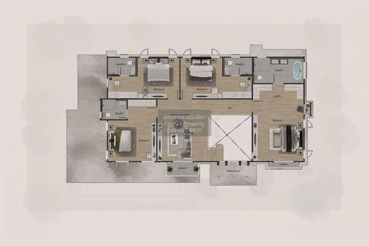 รูป ขายบ้าน ณริณสิริ กรุงเทพกรีฑา MRT-ลำสาลี (สายสีเหลือง) สะพานสูง เขต สะพานสูง กรุงเทพ CX-136985 ✅ ทักไลน์ @connexproperty ตอบทันที ทีมงานมืออาชีพ ✅ - รูปที่ 3/3