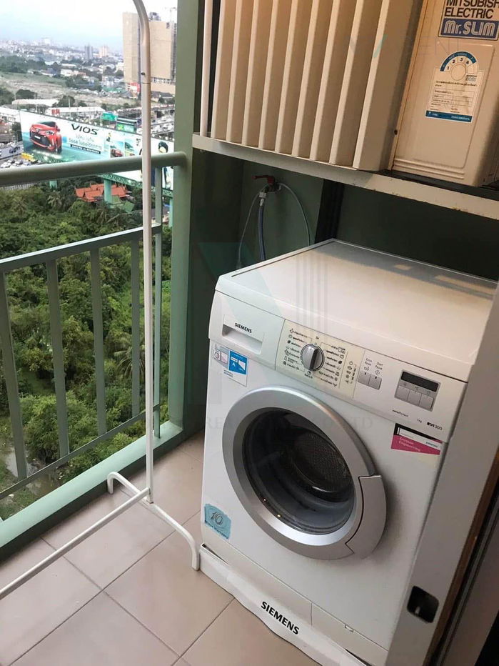 รูป 📌 ให้เช่าคอนโด ลุมพินี พาร์ค พระราม 9 - รัชดา อาคาร A ชั้น 20 1 ห้องนอน ขนาด 30 ตรม ใกล้ MRT พระราม 9 - รูปที่ 8/8