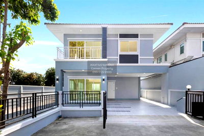 Houses for sale Lotus's go fresh Pruksa Village 3 : For Sale House , Kunasiri Buathong 4 , corner unit , wide frontage , newly renovated , Bang Khu Rat , Bang Bua Thong , Nonthaburi , CX-116739 ✅ Live chat with us ADD LINE @connexproperty ✅