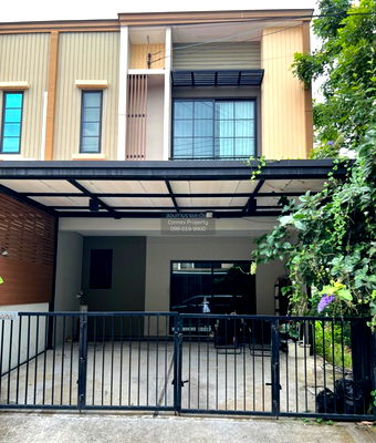 Townhouses for sale Samut Prakarn : For Sale Townhouse/Townhome  , The Connect Suvarnabhumi 4 , corner unit , Racha Thewa , Bang Phli , Samut Prakarn , CX-138311 ✅ Live chat with us ADD LINE @connexproperty ✅