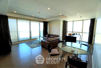 ขายคอนโด : คอนโดมิเนียม 2 ห้องนอน ชั้นสูง 56 ห้อง 110 ตร.ม. ขาย The River Condominium ใกล้ BTS สะพานตากสิน 400 ม. (ID 514503)