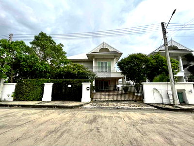 Houses for rent Samut Sakhon : For Rent House , Sarin City The Lake Ville Rama 2 , nice view , river view , wide frontage , Khok Kham , Mueang Samut Sakhon , Samut Sakhon , CX-130042 ✅ Live chat with us ADD LINE @connexproperty ✅