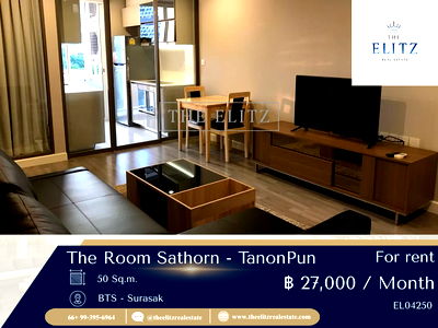 เช่าคอนโด BTS เซนต์หลุยส์ : ✨ อยู่กลางเมือง แต่เหมือนหลบมาอีกโลก The Room Sathorn-TanonPun ห้อง Rare ที่คนแย่งเช่าทุกครั้งที่ว่าง ✔
