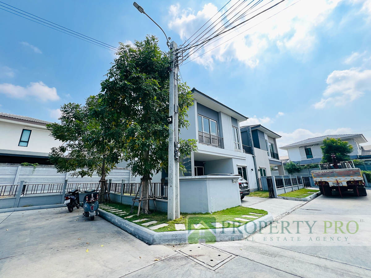 รูป ให้เช่า บ้าน Grande Pleno ศาลายา บรมราชชนนี บ้านแฝด 3 ห้องนอน 50 ตรว 148 ตรม หลังมุม มีพื้นที่กว้าง เฟอร์นิเจอร์ เครื่องใช้ไฟฟ้าครบ : EL26R-004 - รูปที่ 26/28