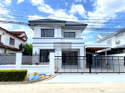 Houses for sale Saiaksorn School : For Sale House , Baan Manthana Ramintra , wide frontage , newly renovated , MRT-Khu Bon , Tha Raeng , Bang Khen , Bangkok , CX-125485 ✅ Live chat with us ADD LINE @connexproperty ✅