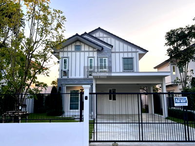 บ้านเดี่ยวให้เช่า : เช่าบ้าน  วิลลาจจิโอ 3 ศรีนครินทร์ - บางนา บางแก้ว บางพลี สมุทรปราการ CX-139825 ✅ ทักไลน์ @connexproperty ตอบทันที ทีมงานมืออาชีพ ✅