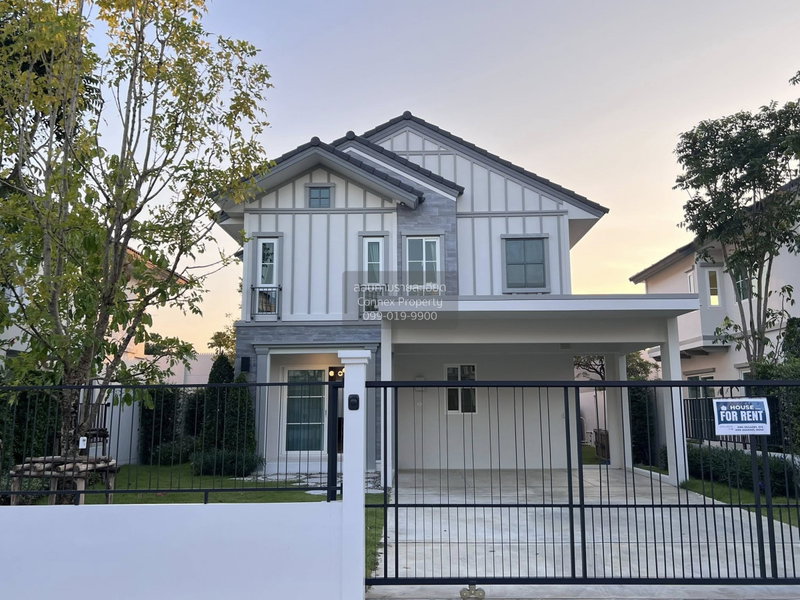 บ้านเดี่ยวให้เช่า : เช่าบ้าน  วิลลาจจิโอ 3 ศรีนครินทร์ - บางนา บางแก้ว บางพลี สมุทรปราการ CX-139825 ✅ ทักไลน์ @connexproperty ตอบทันที ทีมงานมืออาชีพ ✅
