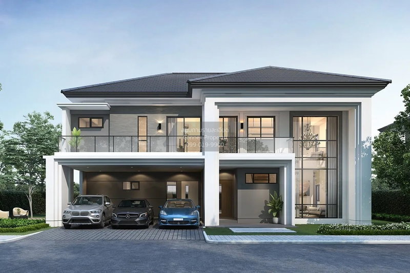 Houses for sale : For Sale House , The City Ramindra 3 , O Ngoen , Sai Mai , Bangkok , CX-141204 ✅ Live chat with us ADD LINE @connexproperty ✅