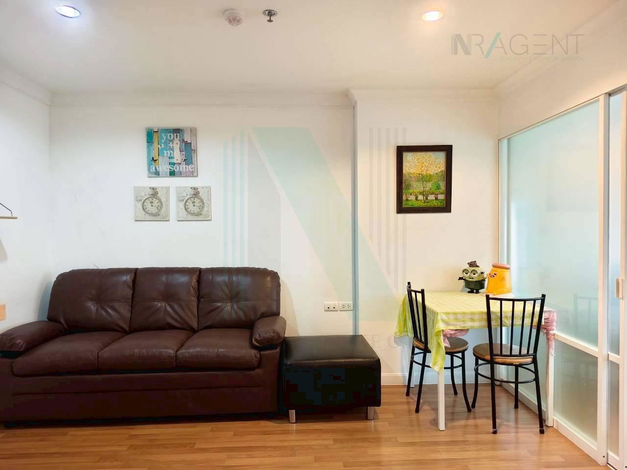 รูป 🚩 ให้เช่าคอนโด ลุมพินี เพลส พระราม 9 - รัชดา อาคาร D ชั้น 7 1 ห้องนอน ขนาด 34 ตรม ใกล้ เซ็นทรัลพระราม 9 - รูปที่ 5/8