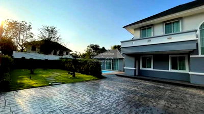 Houses for sale Big C Foodplace Sukhaphiban 5 : For Sale House , Baan Suan Neramit Watcharapol-Permsin , wide frontage , O Ngoen , Sai Mai , Bangkok , CX-116502 ✅ Live chat with us ADD LINE @connexproperty ✅