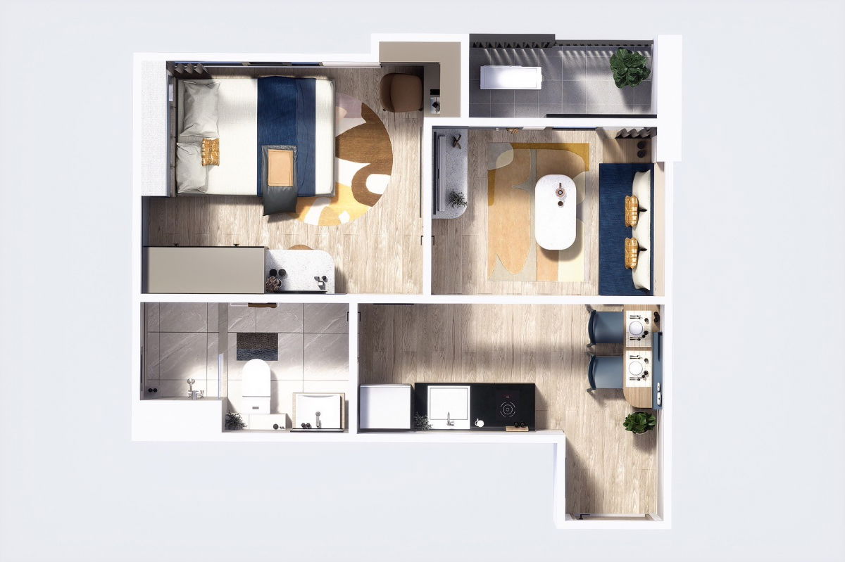 รูป ขายดาวน์! โครงการ บริกซ์ ประชาอุทิศ - สุขสวัสดิ์ ราคาดีที่สุด และห้องสวยที่สุด - รูปที่ 1/12