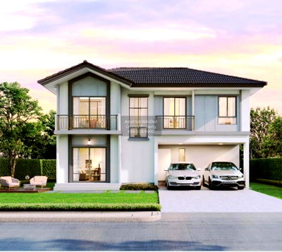 Houses for sale Nong Chok : For Sale House , The Plant Chalongkrung 2 , corner unit , Lam Phak Chi , Nong Chok , Bangkok , CX-122152 ✅ Live chat with us ADD LINE @connexproperty ✅