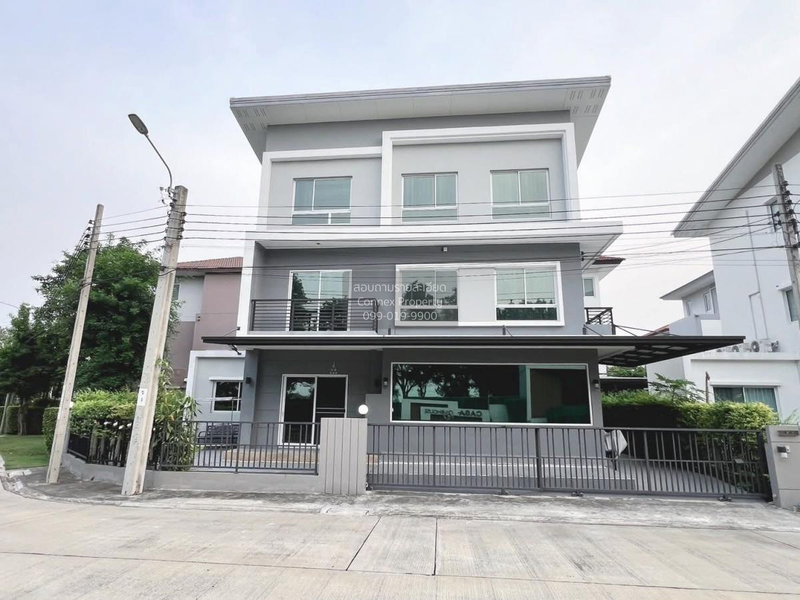 Houses for sale : For Sale House , Casa Premium Rama 2 , corner unit , Tha Kham , Bang Khun Thian , Bangkok , CX-129526 ✅ Live chat with us ADD LINE @connexproperty ✅