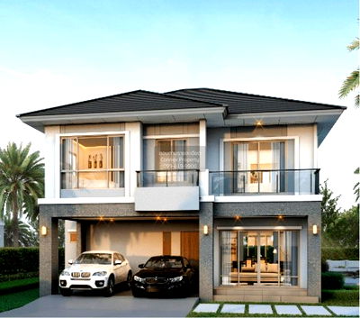 Houses for sale Srinakarin-Romklao Road : For Sale House , The Palm Krungthep Kreetha - Wongwaen , Saphan Sung , Saphan Sung , Bangkok , CX-122108 ✅ Live chat with us ADD LINE @connexproperty ✅