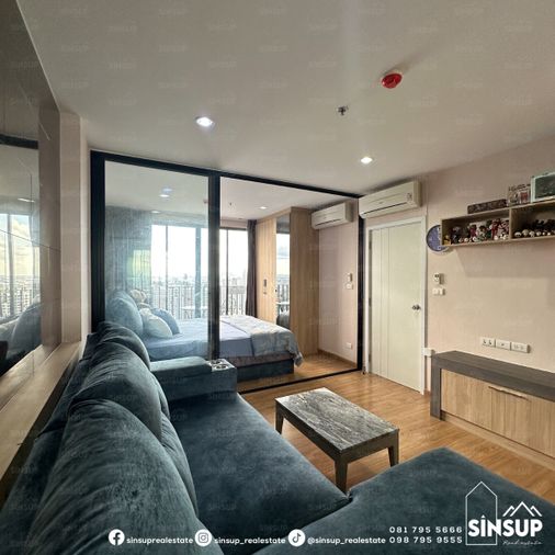 ⭐️ For Rent 𝐓𝐡𝐞 𝐓𝐫𝐞𝐞 𝐈𝐧𝐭𝐞𝐫𝐜𝐡𝐚𝐧𝐠𝐞 beautiful room, high floor, good view, Fully furnished