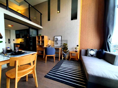 Condos for rent : For Rent Condo , Park Origin Chula-Samyan , Duplex , MRT-Sam Yan , Maha Phruettharam , Bang Rak , Bangkok , CX-104113 ✅ Live chat with us ADD LINE @connexproperty ✅