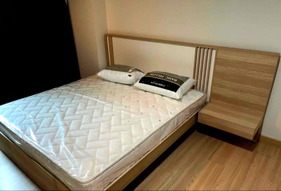 Condos for rent : Rent The Niche Mono Bangna. Beautiful, affordable, ready to move in. Near MRT Sri Eiam. Interested? Add Line: @841qqlnr