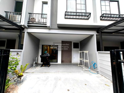 Townhouses for rent : For Rent Townhouse/Townhome  , Britania Mega Town Bangna , Bang Kaeo , Bang Phli , Samut Prakarn , CX-140344 ✅ Live chat with us ADD LINE @connexproperty ✅