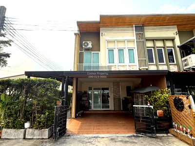 Townhouses for rent Ruamrudee International School Early Years Campus : For Rent Townhouse/Townhome  , Golden Town Watcharapol-Sukhapiban 5 , corner unit , wide frontage , O Ngoen , Sai Mai , Bangkok , CX-144129 ✅ Live chat with us ADD LINE @connexproperty ✅
