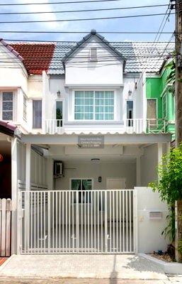 Houses for sale Saiaksorn School : For Sale Townhouse Watcharaphon , wide frontage , newly renovated , Tha Raeng , Bang Khen , Bangkok , CX-143365 ✅ Live chat with us ADD LINE @connexproperty ✅