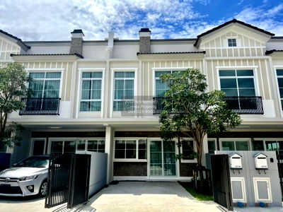 Townhouses for rent Bangkok : For Rent Townhouse/Townhome  , indy 2 Bangna-Ramkhamhaeng 2 , MRT-Si U Dom , Dok Mai , Prawet , Bangkok , CX-127223 ✅ Live chat with us ADD LINE @connexproperty ✅