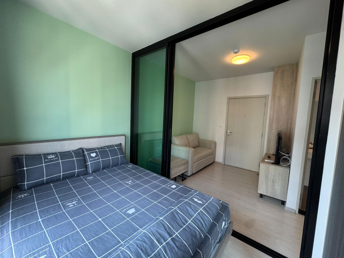 รูป 💮ให้เช่าคอนโด Unio sukhumvit 72 เฟส 2 ใกล้ BTS แบริ่ง 1ห้องนอน ขนาด 23 ตรม.ห้องสวย เฟอร์นิเจอร์ครบ เช่าเพียง 9000- - รูปที่ 5/10