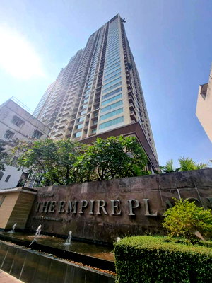 Condos for sale : 🔥🔥🔥 For Sale Condo , The Empire Place , nice view , high floor , BTS-Chong Nonsi , Yannawa , Sa Thon , Bangkok , CX-84456 ✅ Live chat with us ADD LINE @connexproperty ✅ 🔥🔥🔥