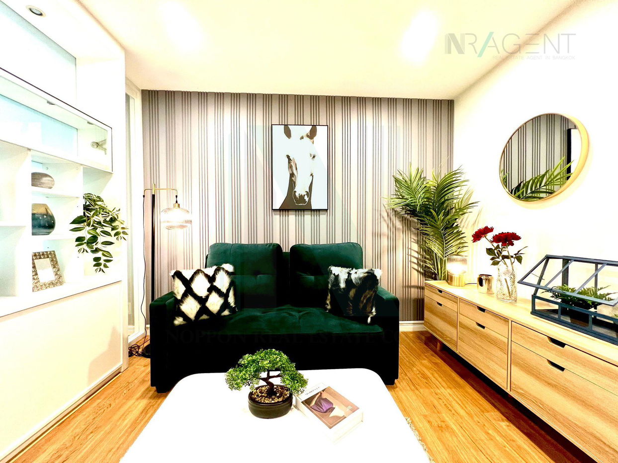 รูป 🎉 ให้เช่าคอนโด เซ็นทริค ซีน สุขุมวิท 64 อาคาร 1 ชั้น 22 1 ห้องนอน ขนาด 33 ตรม ใกล้ บิ๊กซี เอกมัย - รูปที่ 3/8