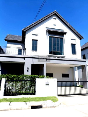 Houses for rent : For Rent House , Sanransiri Ramkhamhaeng , wide frontage , MRT-Min Buri , Khlong Song Ton Noon , Lat Krabang , Bangkok , CX-131292 ✅ Live chat with us ADD LINE @connexproperty ✅