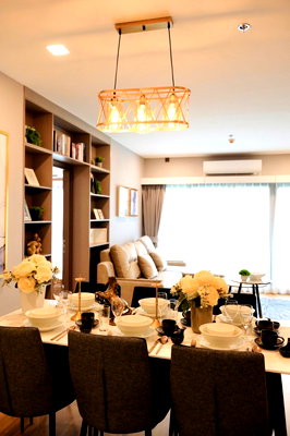 Condos for rent Changklan Road Chiang Mai  : ✅For Rent: Astra Sky River, 3 bedrooms, 4th floor, 97 sq m. ☎️064-792-4426 (Ben)