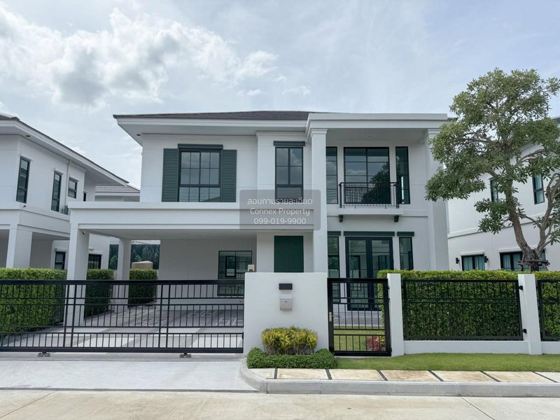 Houses for sale : For Sale House , Setthasiri Watcharapol - Theprak , wide frontage , MRT-Maiyalap , Tha Raeng , Bang Khen , Bangkok , CX-129557 ✅ Live chat with us ADD LINE @connexproperty ✅