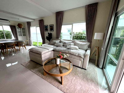 บ้านเดี่ยวให้เช่า : เช่าบ้าน  วิลลาจจิโอ 3 ศรีนครินทร์ - บางนา บางแก้ว บางพลี สมุทรปราการ CX-138650 ✅ ทักไลน์ @connexproperty ตอบทันที ทีมงานมืออาชีพ ✅