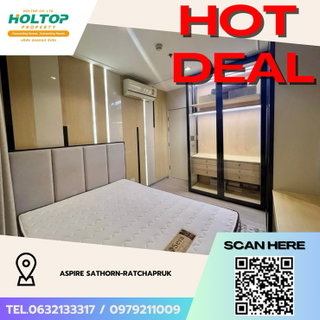 รูปภาพ #Z4608💥 140269 🔥 Condo for Rent: ASPIRE SATHORN-RATCHAPRUK
