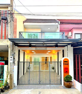 Townhouses for sale Central Plaza Westgate : For Sale Townhouse/Townhome  , Baan Rattanathibet , newly renovated , MRT-Talad Bang Yai , Bang Rak Phatthana , Bang Bua Thong , Nonthaburi , CX-131289 ✅ Live chat with us ADD LINE @connexproperty ✅