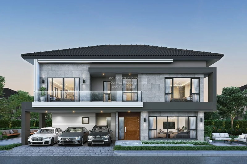 Houses for sale : For Sale House , THE CITY Donmueang - Chaengwattana , MRT-Pak Kret Bypass , Ban Mai , Pak Kret , Nonthaburi , CX-140751 ✅ Live chat with us ADD LINE @connexproperty ✅