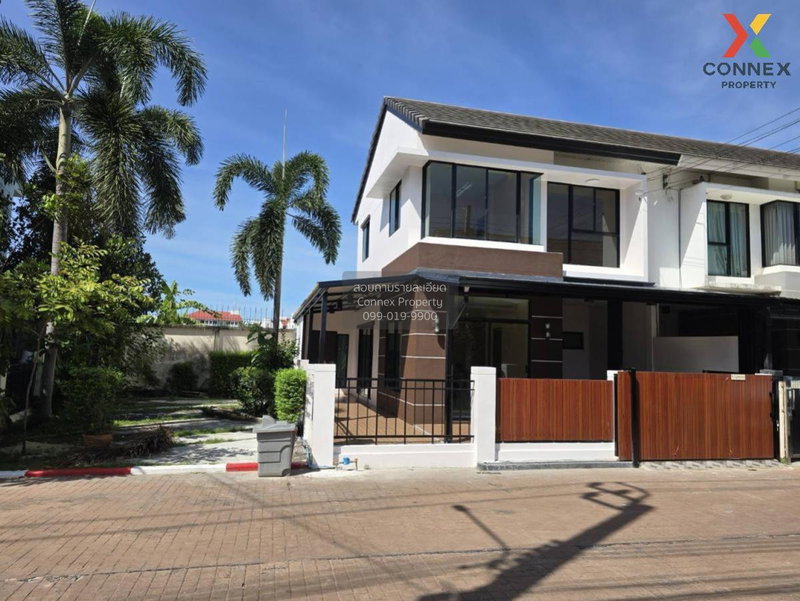 ขายทาวน์โฮม : ขายทาวน์เฮ้าส์/ทาวน์โฮม  เดอะ วิลล่า บางบัวทอง ห้องมุม บางบัวทอง บางบัวทอง นนทบุรี CX-132549 ✅ ทักไลน์ @connexproperty ตอบทันที ทีมงานมืออาชีพ ✅